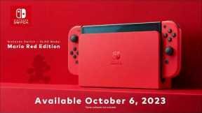 NEW Nintendo Switch OLED Mario Red Edition (Super Mario Bros. Wonder)