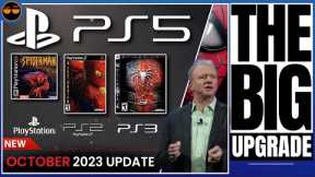 PLAYSTATION 5 - BIG PS5 UPDATE THIS MONTH ! / NEW PLAY PS1 PS2 PS3 PS4 ON PS5 OVERHAUL !? / SPIDER…