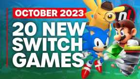 20 Exciting New Games Coming to Nintendo Switch - October 2023