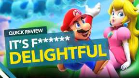 Super Mario Bros. Wonder REVIEW IN 2 MINS - Nintendo Switch