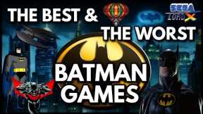 The Best and the Worst Batman Video Games
