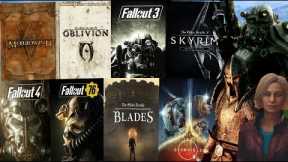Ranking EVERY Bethesda RPG WORST TO BEST (Top 8 Games Including Starfield)