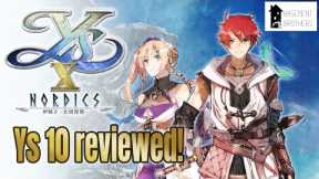 Ys X: Nordics - review by Basement Brothers (for PS5, PS4, Nintendo Switch) - Ys 10 by Falcom
