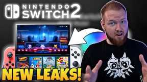 NEW Nintendo Switch 2 Games and Features Just LEAKED?!