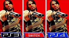 Red Dead Redemption | Switch - PS4 - PS3 | Graphics Comparison | Analista De Bits
