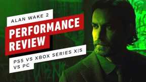 Alan Wake 2 Performance Review: PS5 vs Xbox Series X|S vs PC