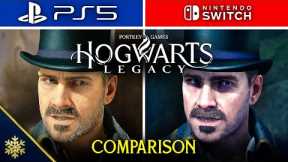 Hogwarts Legacy (Switch vs PS5) Comparison