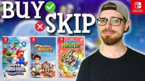 BUY OR SKIP These BRAND NEW Nintendo Switch Games!?