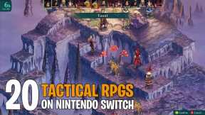 Top 20 Best Nintendo Switch Turn-Based Tactical RPGs 2023 Edition