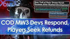 Call of Duty Modern Warfare 3 Devs Respond To Rushed Development Report, Players Seek Refunds