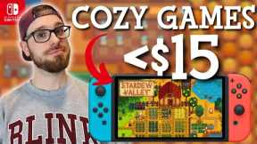 12 BEST COZY Nintendo Switch Games Worth Playing For UNDER $15!!