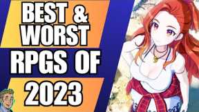 The BEST and WORST RPGs of 2023