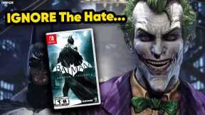 Batman Arkham Trilogy is Getting TOO MUCH HATE!! Nintendo Switch Honest Review