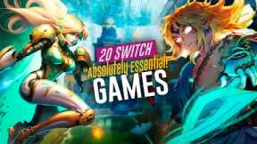 20 ESSENTIAL Games For New Switch Owners |12 Days Of SwitchUp 2023 Day 1!