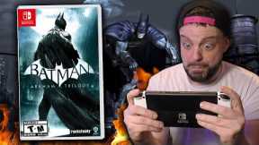 Batman Arkham Trilogy For Nintendo Switch - The Good, Bad, And UGLY!