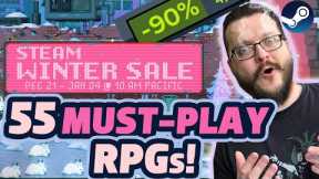 Steam WINTER SALE 2023! 55 Must-Play RPG Games!