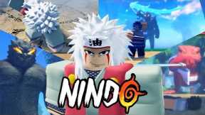 The NEW Roblox Anime Naruto Game Nindo Combat Mechanics & Bosses