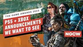 PS5, Xbox Announcements We Hope to See at the Game Awards 2023 - Next-Gen Console Watch