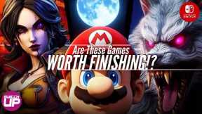 Is it WORTH YOU finishing these Nintendo Switch Games? | Battling the BACKLOG!
