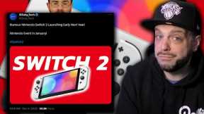 Nintendo Switch 2 Coming EARLY Next Year?! JANUARY BLOWOUT!