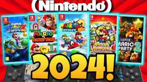 Mario Games on Nintendo Switch in 2024 Are Exciting!