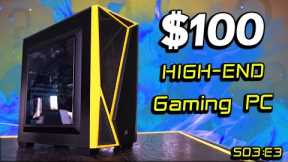 Turning $100 into a HIGH-END Gaming PC - S3:E3 Lucky Meets Unlucky