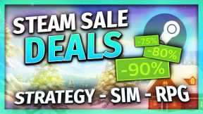 STEAM WINTER SALE 2023 - 15 Great Strategy, Simulation & RPG Game Deals!