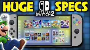Nintendo Switch 2's Full Tech Specs Just LEAKED! (Rumor)