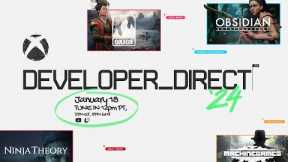 Xbox Developer Direct Livestream 2024 | Indiana Jones, Senua’s Saga Hellblade 2 & More!