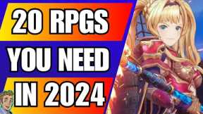 20 MUST BUY RPGs In 2024!