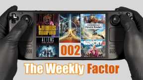 The Weekly Factor | Episode 002 | Starfield, Aliens: Dark Decent, Limbus Com, Far Cry 4, Immortals
