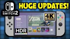 BIG Nintendo Switch 2 Updates! Enhanced Games, Nintendoflix, Screen Technology, & More!