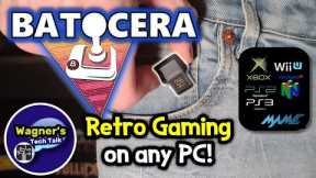 Batocera PC Retro Gaming Setup Guide: PC Gaming from a USB Stick!
