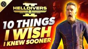 Helldivers 2 - 10 Things I Wish I Knew Sooner | Tips & Tricks