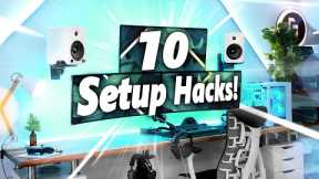 10 Tips To Improve Your Gaming / Desk Setup!