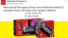 Nintendo Switch 2 Specs Officially Revealed