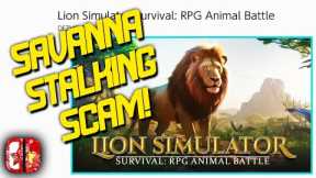 Save Your Pride! | Lion Simulator Survival - Game Review (Nintendo Switch)