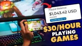 Play Games Earn Money! Get Paid $30 Per Hour Playing Games Online | Make Money Online 2023