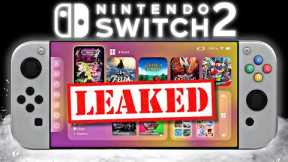 Nintendo Switch 2 BIG Leaks Just Appeared!