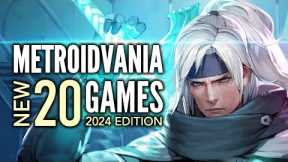Top 20 Best NEW Metroidvania Games That You Should Play | 2024 Edition