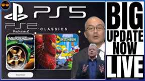 PLAYSTATION 5 - NEW BIG PLAY PS1 PS2 PS3 GAMES ON PS5 NEWS !? / PS5 SYSTEM UPDATE 9.0 NOW LIVE ! / …
