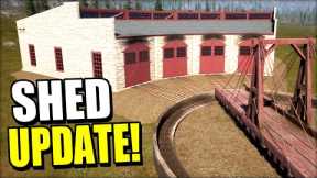 Checking Out the Roundhouse, Knuckle Couplers, and MORE in the NEW Railroads Online Update!