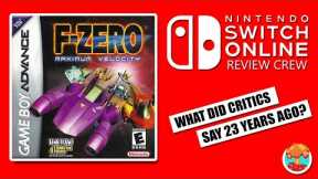 2000s Critics Review F-Zero: Maximum Velocity on Game Boy Advance (Nintendo Switch Online)