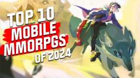Top 10 Mobile MMORPGs of 2024. NEW GAMES REVEALED! for Android and iOS