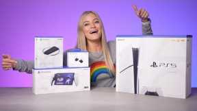 New PlayStation Accessories Haul! PS5 Slim, PlayStation Portal, Pulse Explore Earbuds