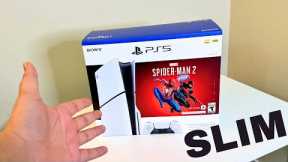 PS5 Slim UNBOXING - Spider-Man 2 Bundle!