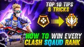 How To Win Every CS-RANK in Free Fire 🥷🔥 || Free Fire Pro Tips And Tricks || CS Rank Tips And Tricks