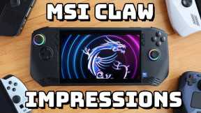 The MSI Claw is Exciting and Disappointing (So Far)