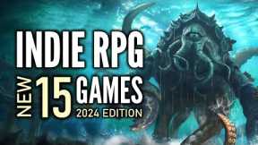 Top 15 Best NEW Indie RPG Games That You Should Play | 2024 Edition