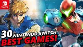 30+ BEST Nintendo Switch Single Player Games !